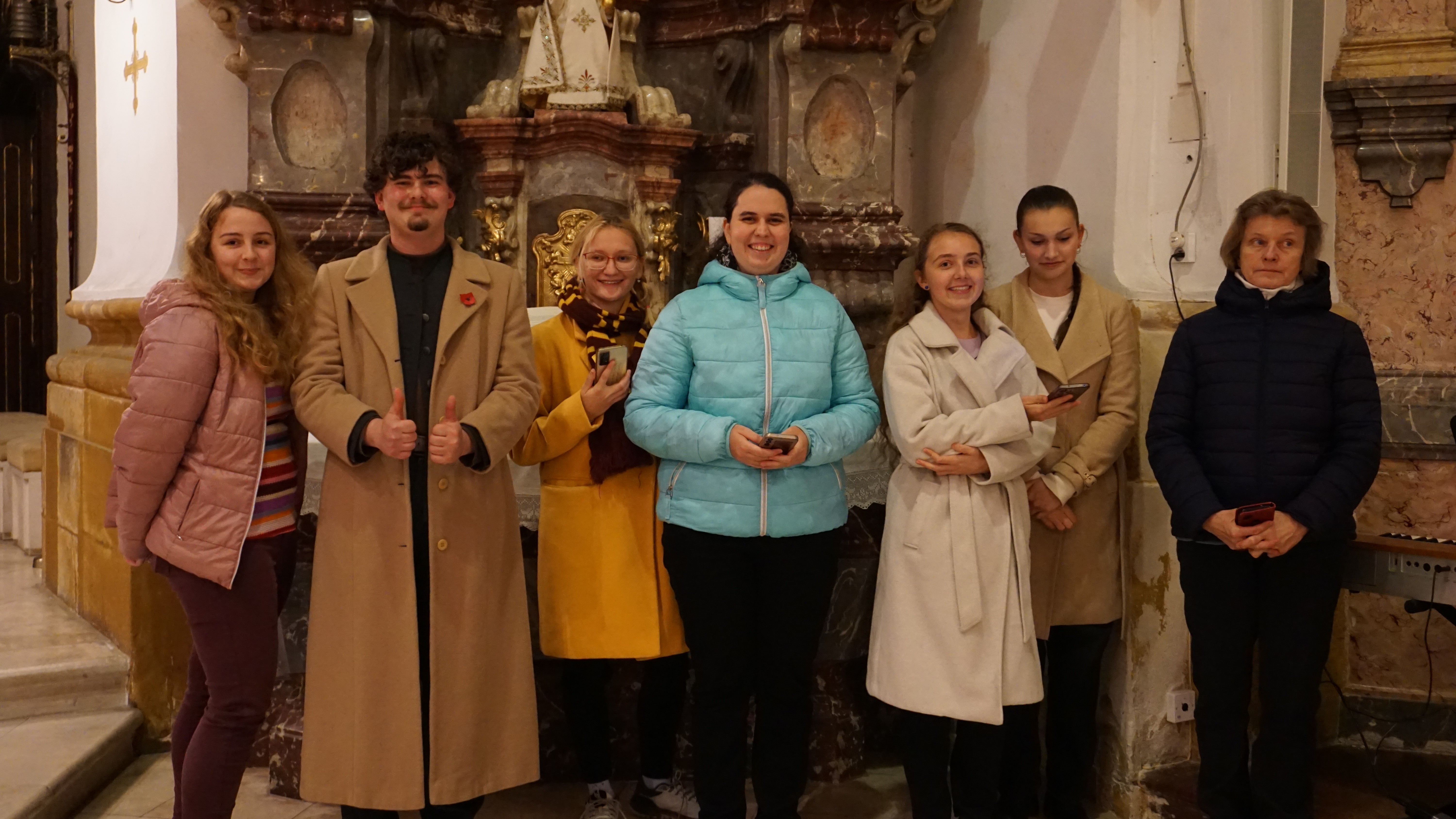 KAK Salaš v kostele